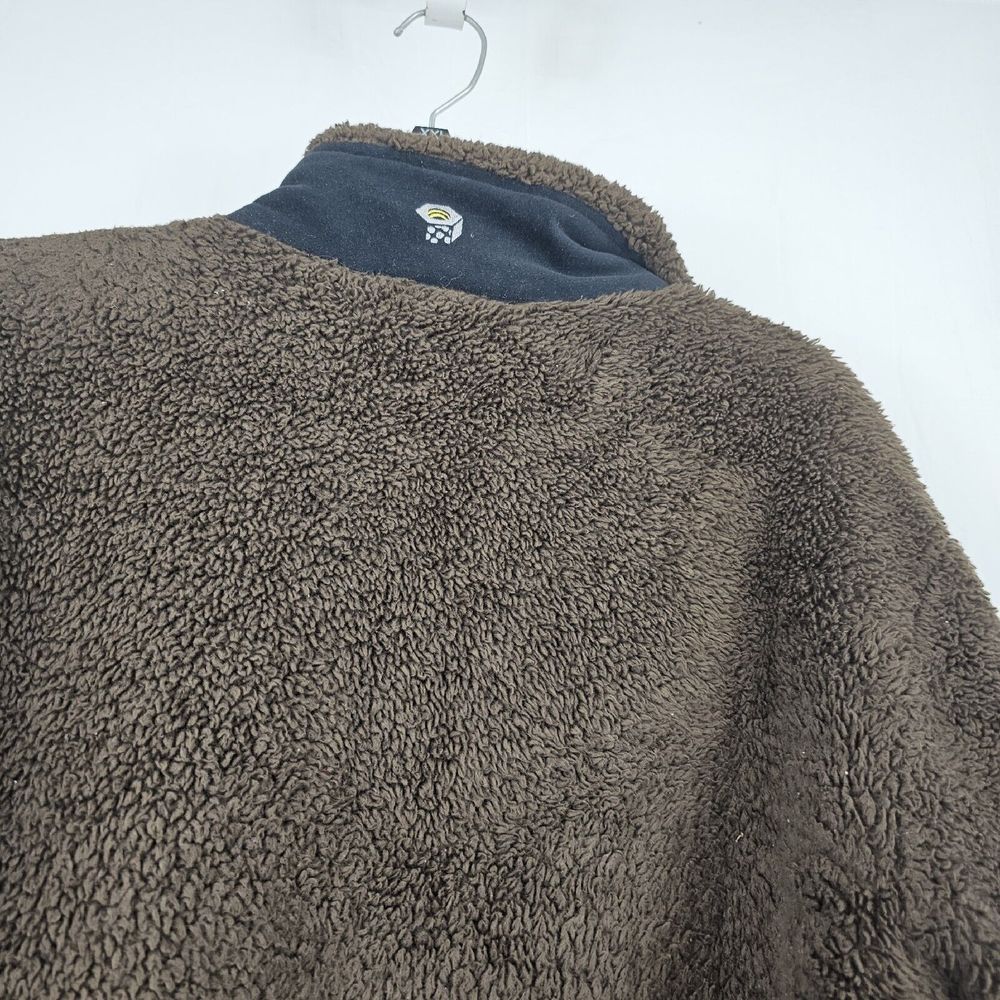 Mountain Hardwear Brown Teddy Fleece Jacket - Picture 5 of 5